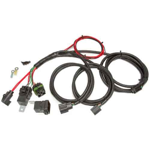 H-4 Headlight Relay Conversion Harness For H-4 Halogen Bulbs