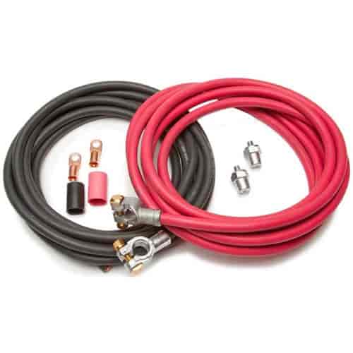 Battery Cable Kit [16 ft. Red & 16 ft. Black Cables]