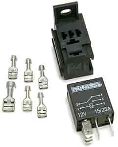 Micro Relay with Base & Terminals Single Pole/Double