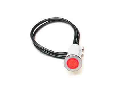 1/2" Indicator Lamp 12 Volt, Mounts In 1/2" Hole