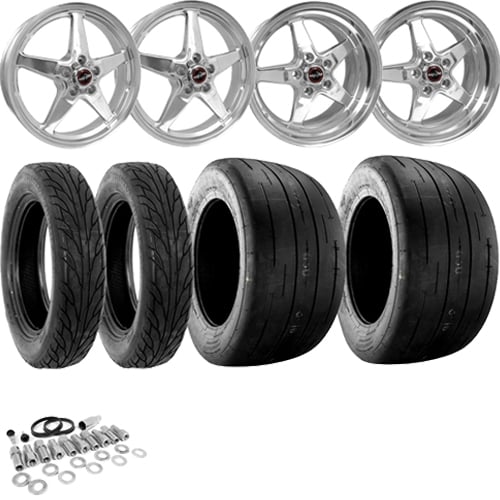 "BIG MEATS" Wheel and Tire Kit For 2015-2019 Ford Mustang