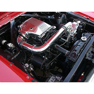 NOVI 1500 Supercharger System 1964-68 Mustang (Driver Side Mount)