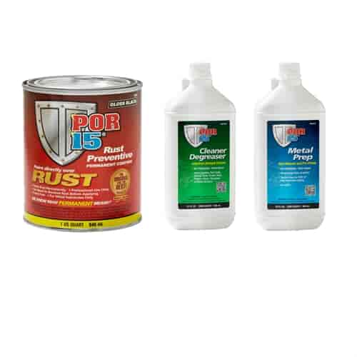 POR15 45404K Rust Prevention Kit - Quart - JEGS
