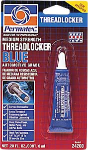 Blue Medium Strength Threadlocker 6ml Tube