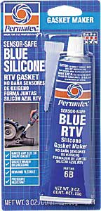 Blue RTV Silicone Gasket Maker 3 oz Tube
