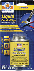 Liquid Electrical Tape 4oz Brush Top Can