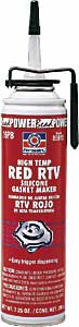 High-Temp Red RTV Silicone Gasket Maker 7.25oz PowerBead Can