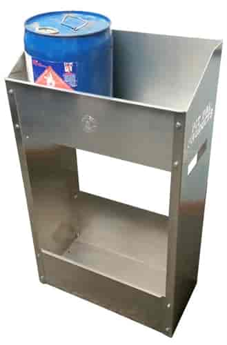 4-Bay Stacked Fuel Can Storage Rack 24-1/4