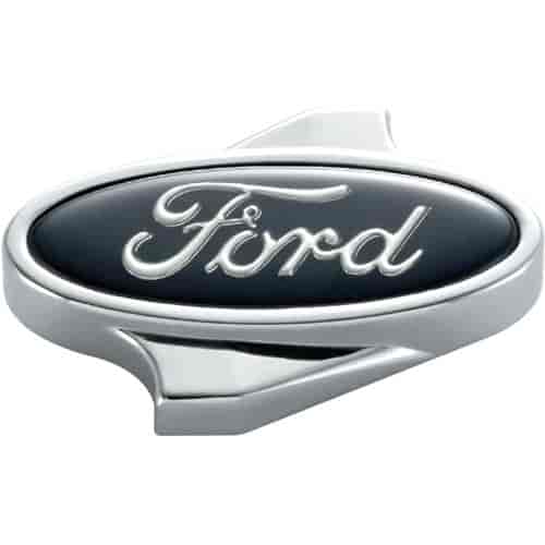 Air Cleaner Wing Nut with Ford Logo in Chrome Finish