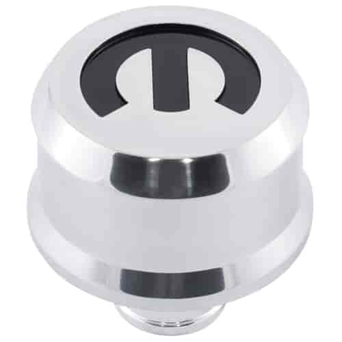Push-In Air Breather Cap  2.500 in. Diameter Polished Finish