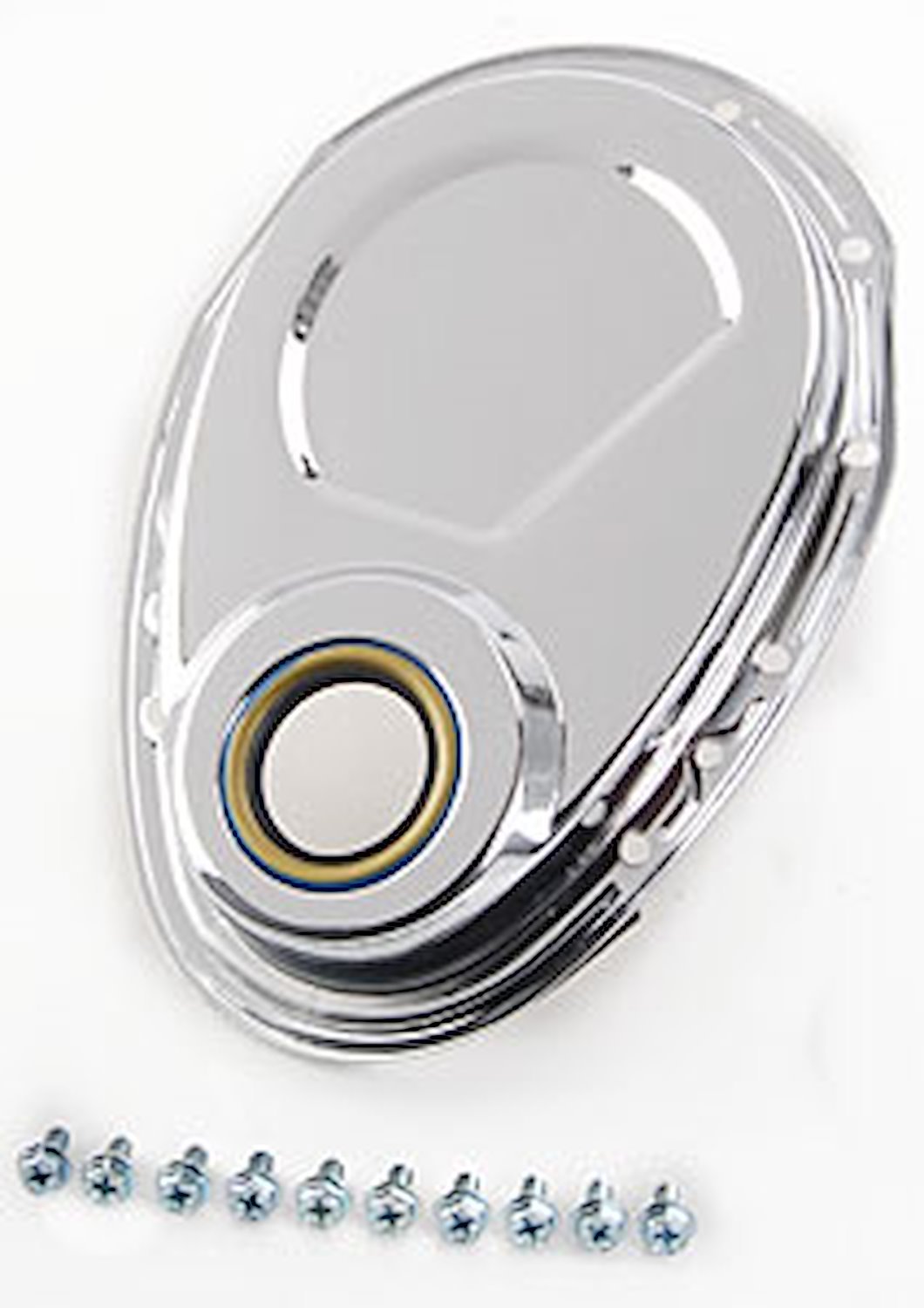 Chrome Timing Chain Cover 1967-1995 Small Block Chevy 262-400ci