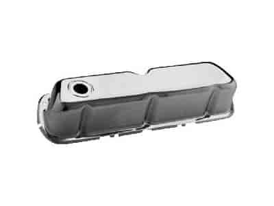 Chrome Plated Valve Covers for Small Block Ford 289-351W Short-Style With Baffles