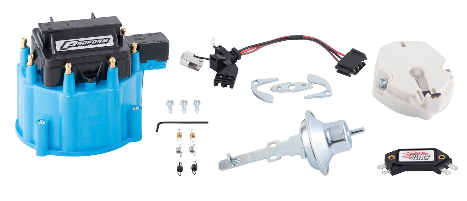 HEI Distributor Tune-Up Kit for GM V8 with Blue Cap