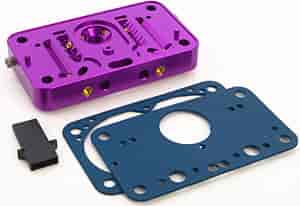 Billet Race Calibrated Carburetor Metering Block for Holley 4150 Carb Purple