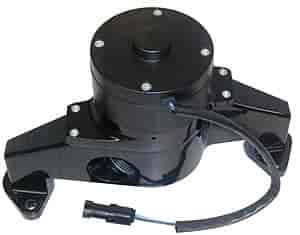 Electric Water Pump Big Block Chevy in Black Epoxy Powder Coated Finish