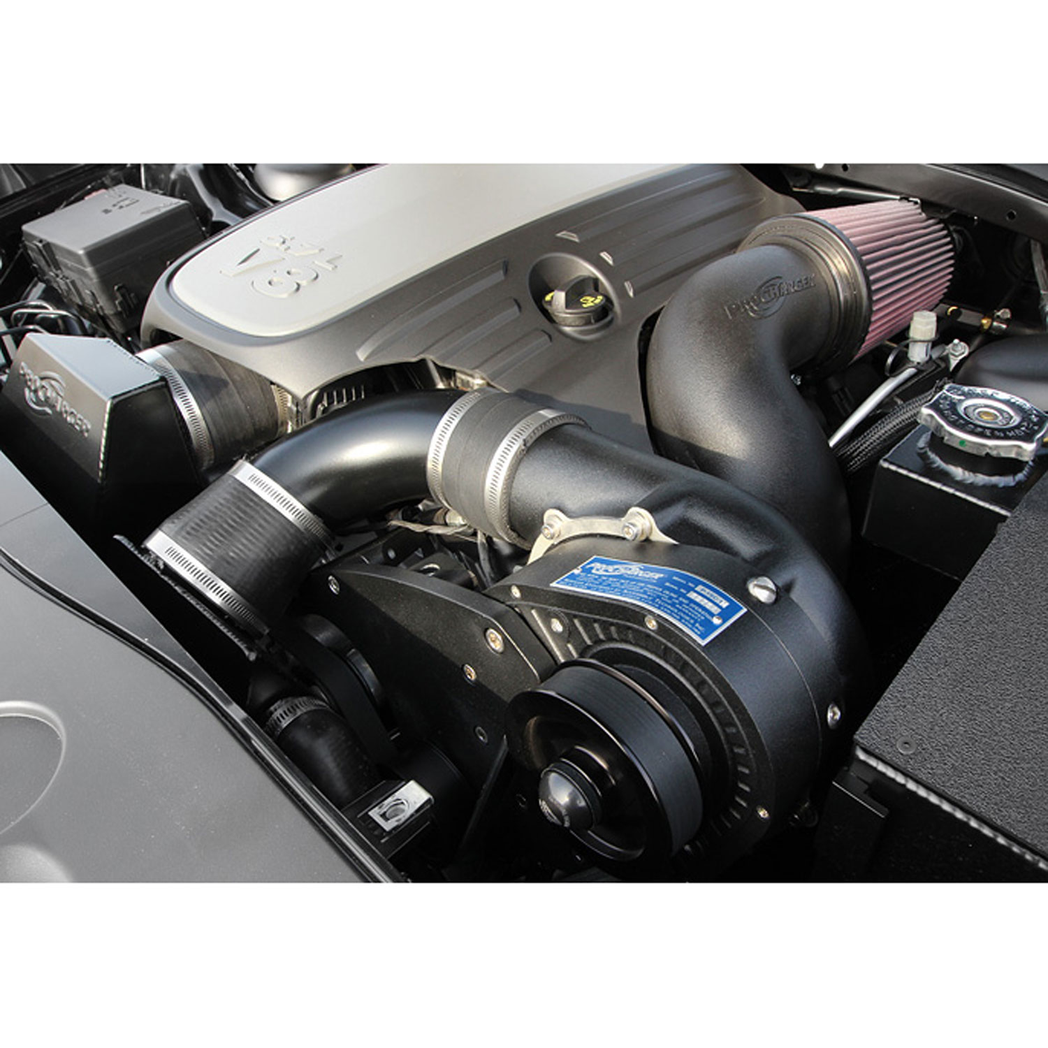 High Output Intercooled Supercharger System P-1X Dodge Challenger 5.7L Hemi