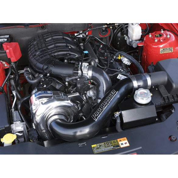High Output Intercooled Supercharger System P-1SC-1 2011-2014 Mustang V6 3.7L