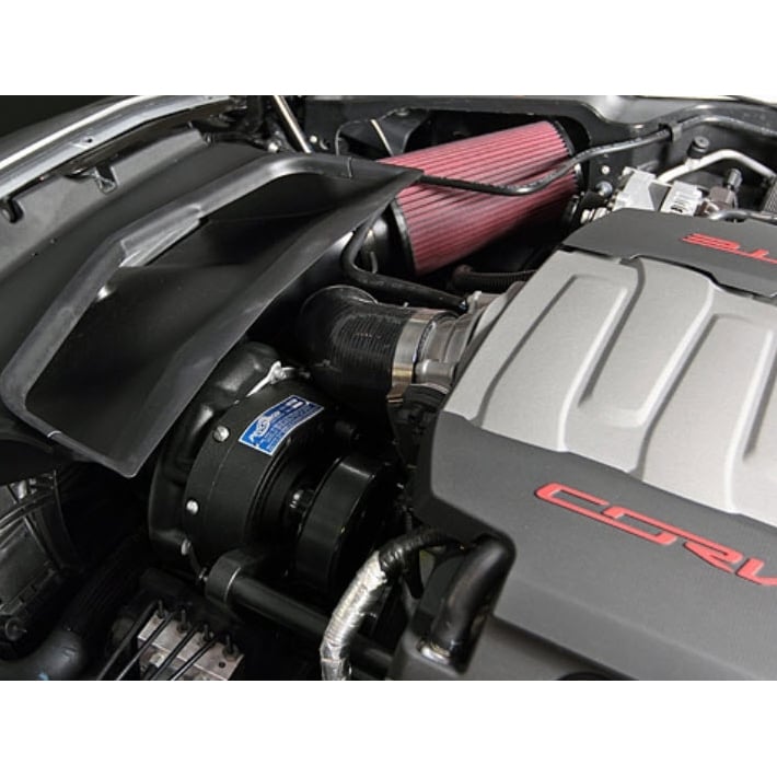 High Output Intercooled Supercharger System P-1X Chevy Corvette C7 LT1 Z51