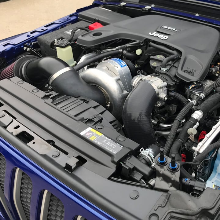 High Output Intercooled Supercharger System Jeep Wrangler JL