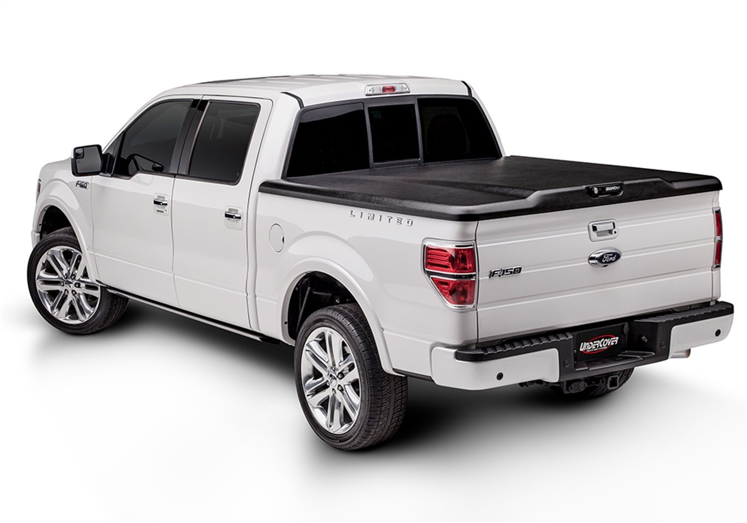 UC1258 Elite Hard Non-Folding Cover, Fits Select Chevy Silverado 5'9" Bed EXT/Crew w/ Multi-Tailgate, Black Textured