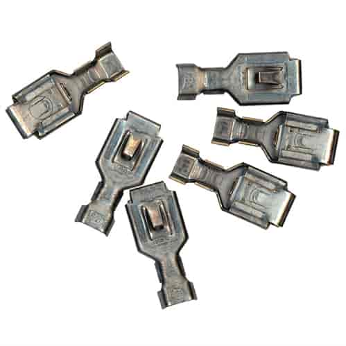 Female Headlight Terminal Connectors Tinned Brass