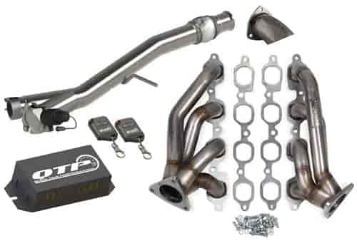 Aggressor Cutout Pipe Kit With Headers for 2014-2016 Chevy 1500