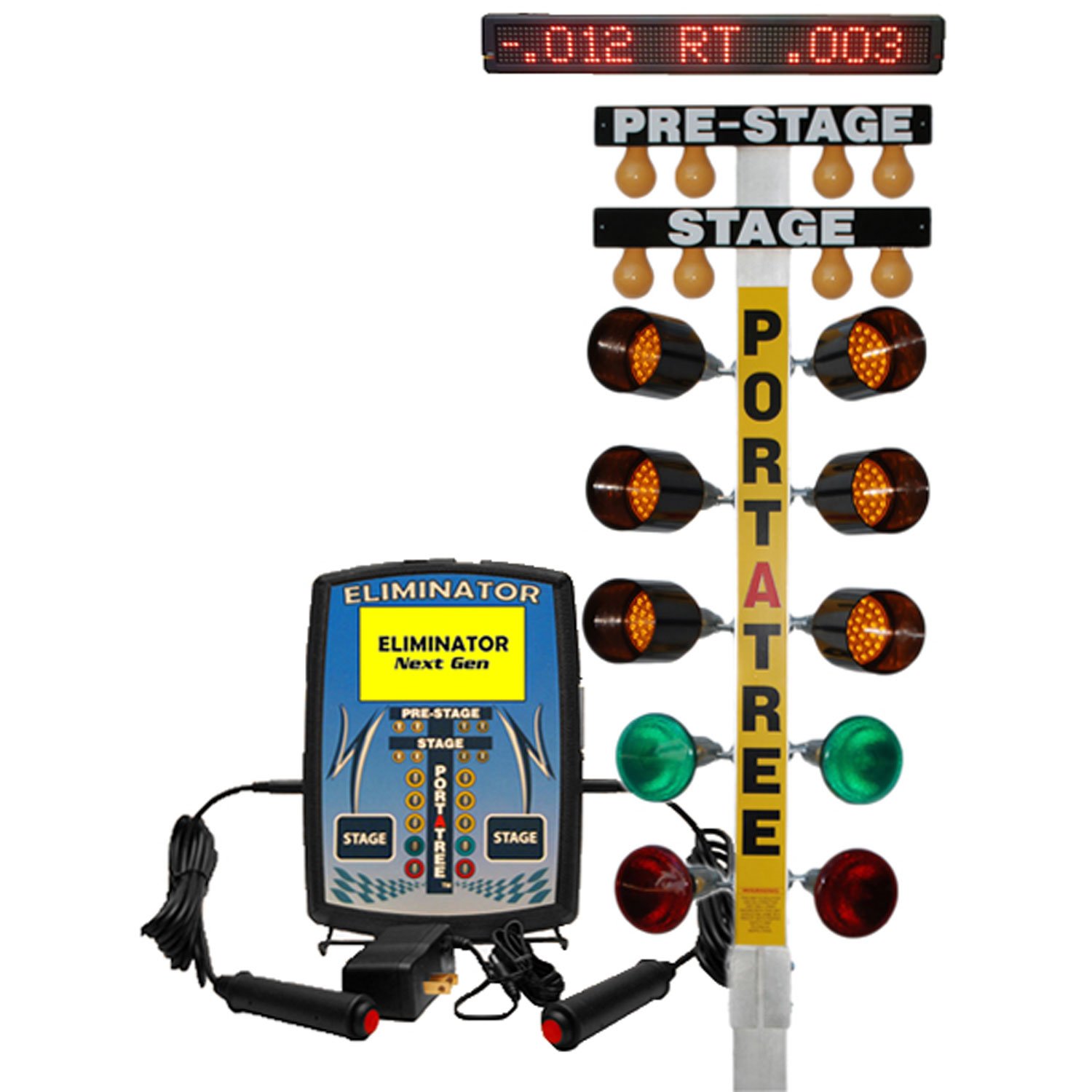 Eliminator Next Gen with National Event Tree with LED Bulbs and 2" x 15 Character Display
