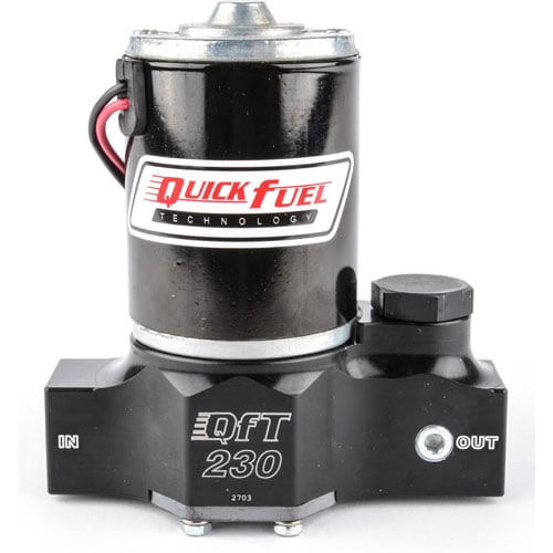 QFT 230 Electric Fuel Pump 230 GPH Free Flow @ 7 PSI