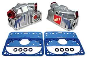 Aluminum Fuel Bowl Conversion Kit 7/8"-20 Inlets