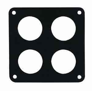 Large 4-Hole Square Flange Gaskets Non-stick