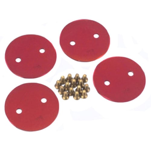 2 Throttle Plates Red