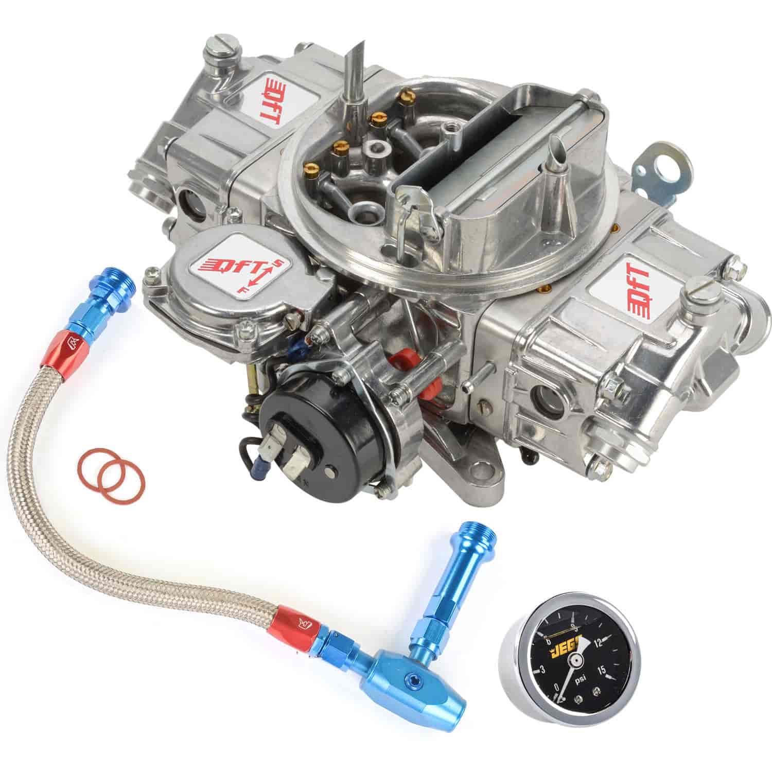 Hot Rod Carburetor Kit Includes: 735 cfm Carburetor