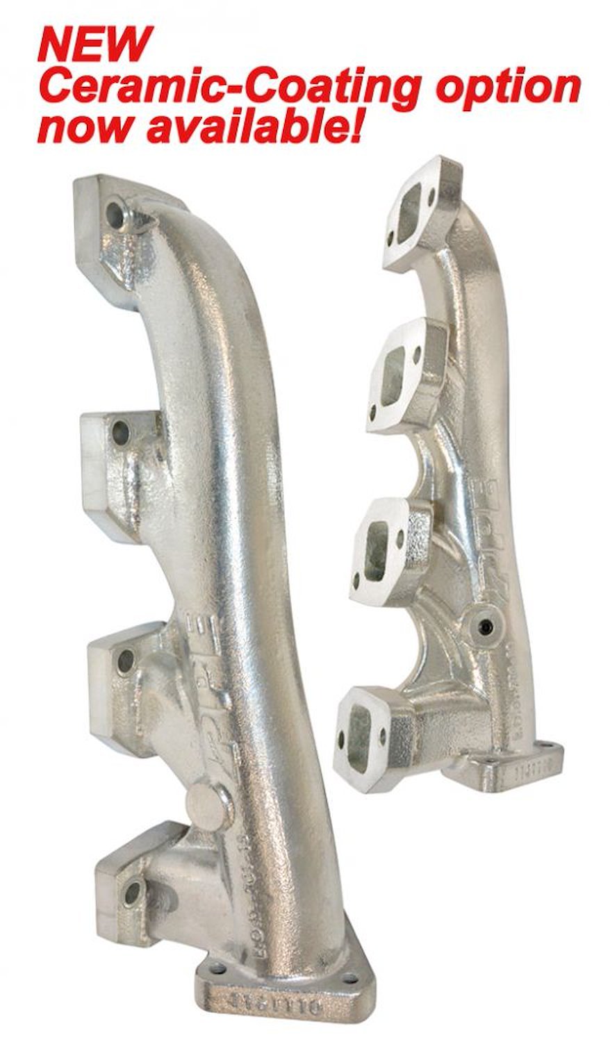 116111200 High Flow Exhaust Manifolds and Up-Pipes Kit - 02-04 CA LB7