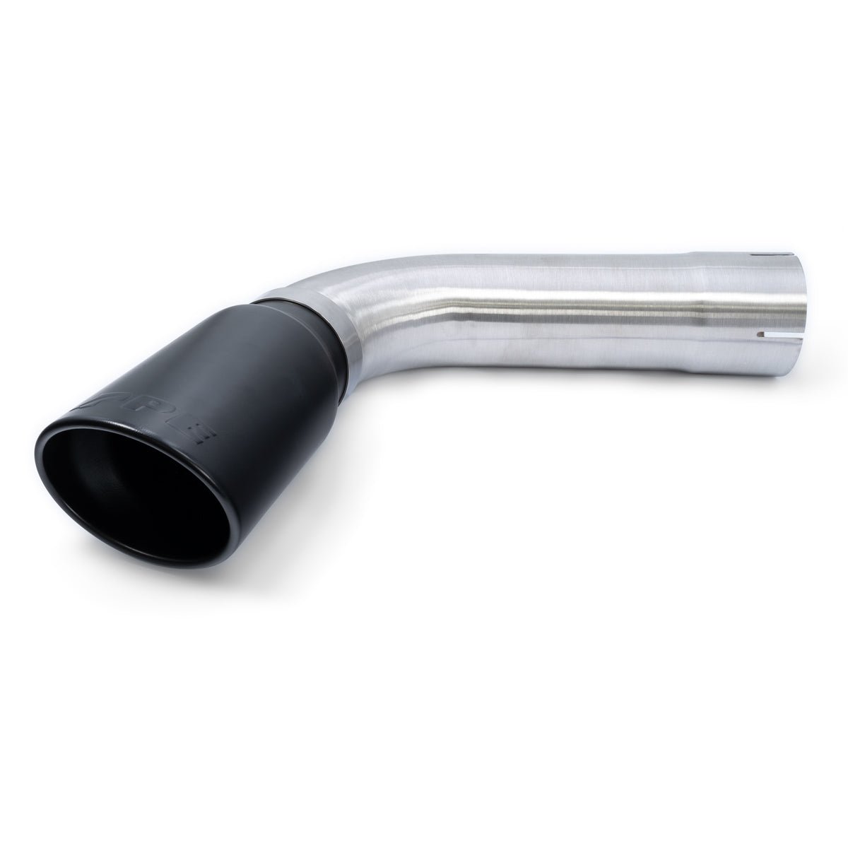 117020120 Exhaust Tip SS 4" ID w/ 4" pipe (2014-2019) - Black