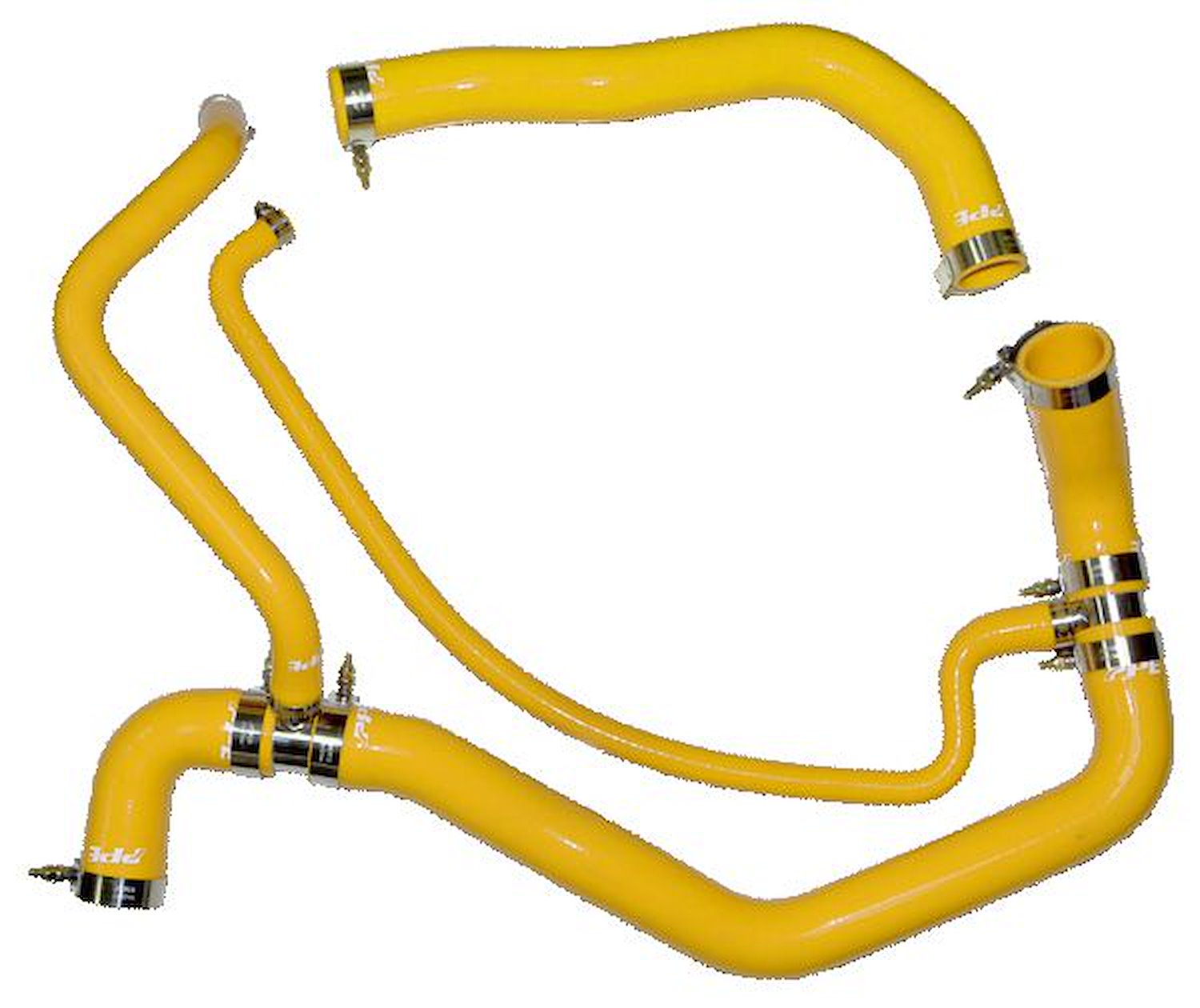 119024100 Coolant Hose Kit 01-05 LB7 LLY (Yellow)