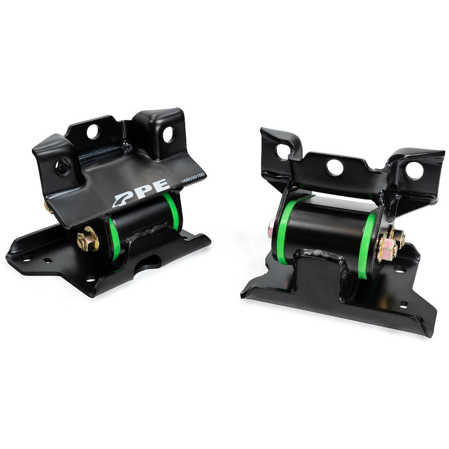 168030150 Engine Mount Kit with High-Performance Silicone Bushings - 01-10 GM 6.6L Duramax - 50 Hardness