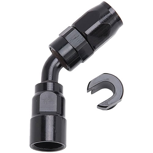 EFI SAE Female Quick-Connect Hose End Fitting 45-Degree