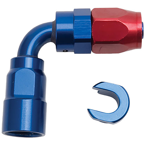 EFI SAE Female Quick-Connect Hose End Fitting 90-Degree