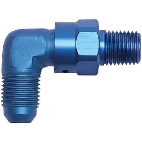 AN Male to NPT Male Adapter Fitting 90-Degree