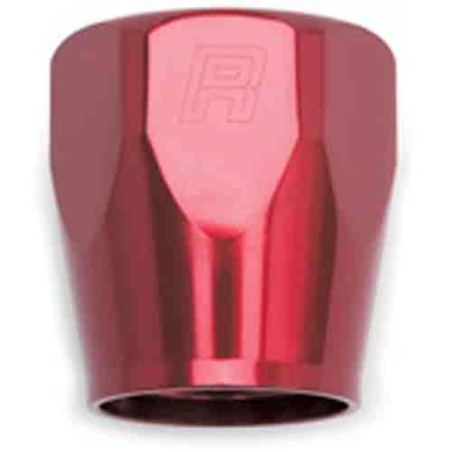 Full Flow Hose End Socket [Red Anodized Mirror Finish]