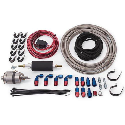 Russell 641600: Complete EFI Fuel System Kit GM LS-series/Chrysler HEMI  engine swaps - JEGS