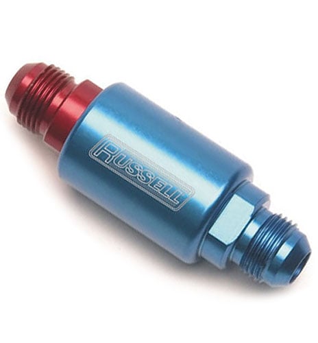 Competition Fuel Filter -06 AN Male Inlet/Outlet