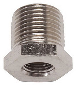 NPT Pipe Bushing Reducer Fitting [1/2 in. Male to 1/8 in. Female]