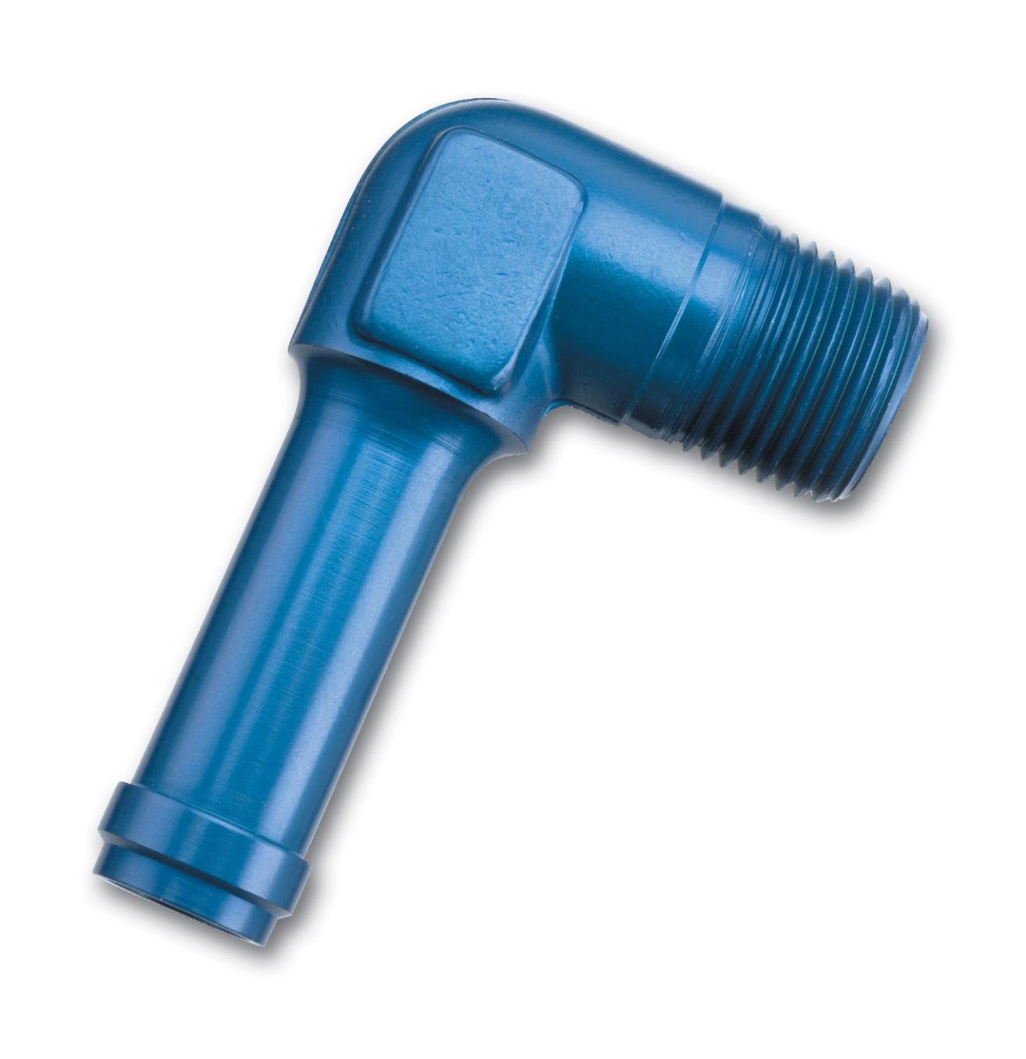 NPT Male to Hose Barb Fittings [90-Degree 1/4
