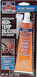 High-Temp RTV Silicone Gasket Maker 3oz Tube