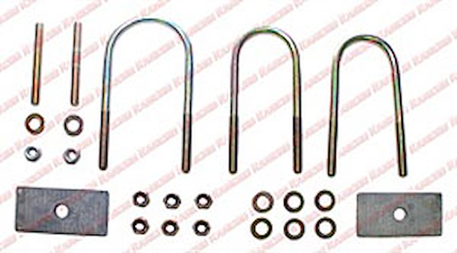 Axle U-Bolt Kit 1987-95 Jeep Wrangler YJ