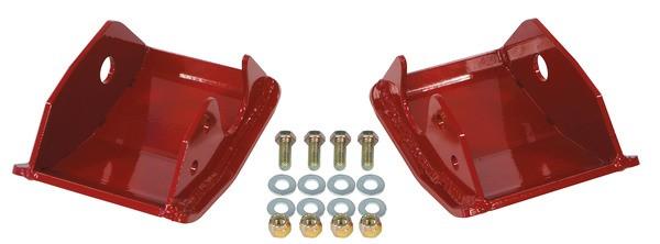 RS62501 RockGEAR Rear Shock Skid Plates Fits Select Ford Bronco