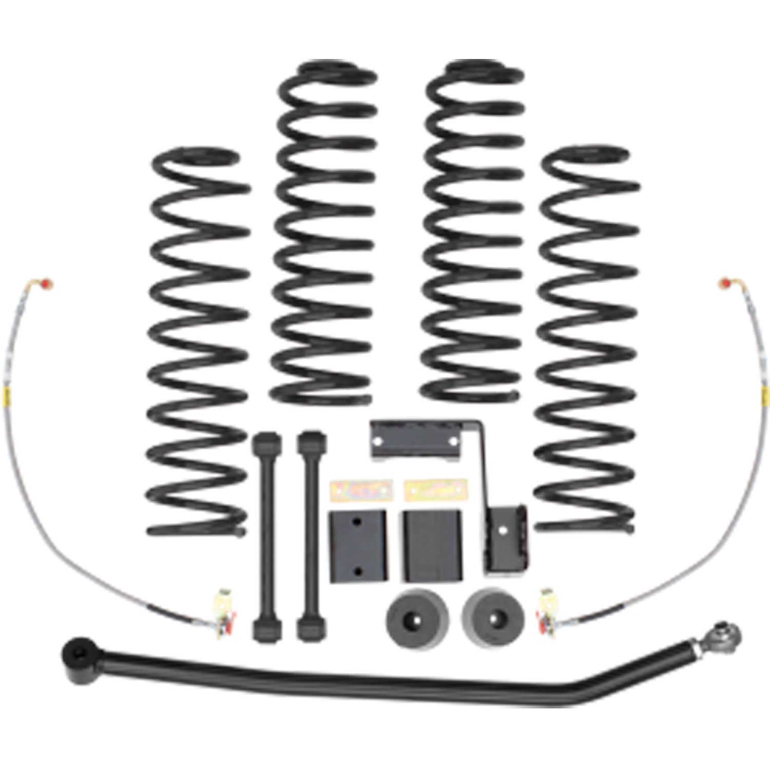 RS66110B Front and Rear Suspension Lift Kit, Lift Amount: 3 in. Front/3 in. Rear