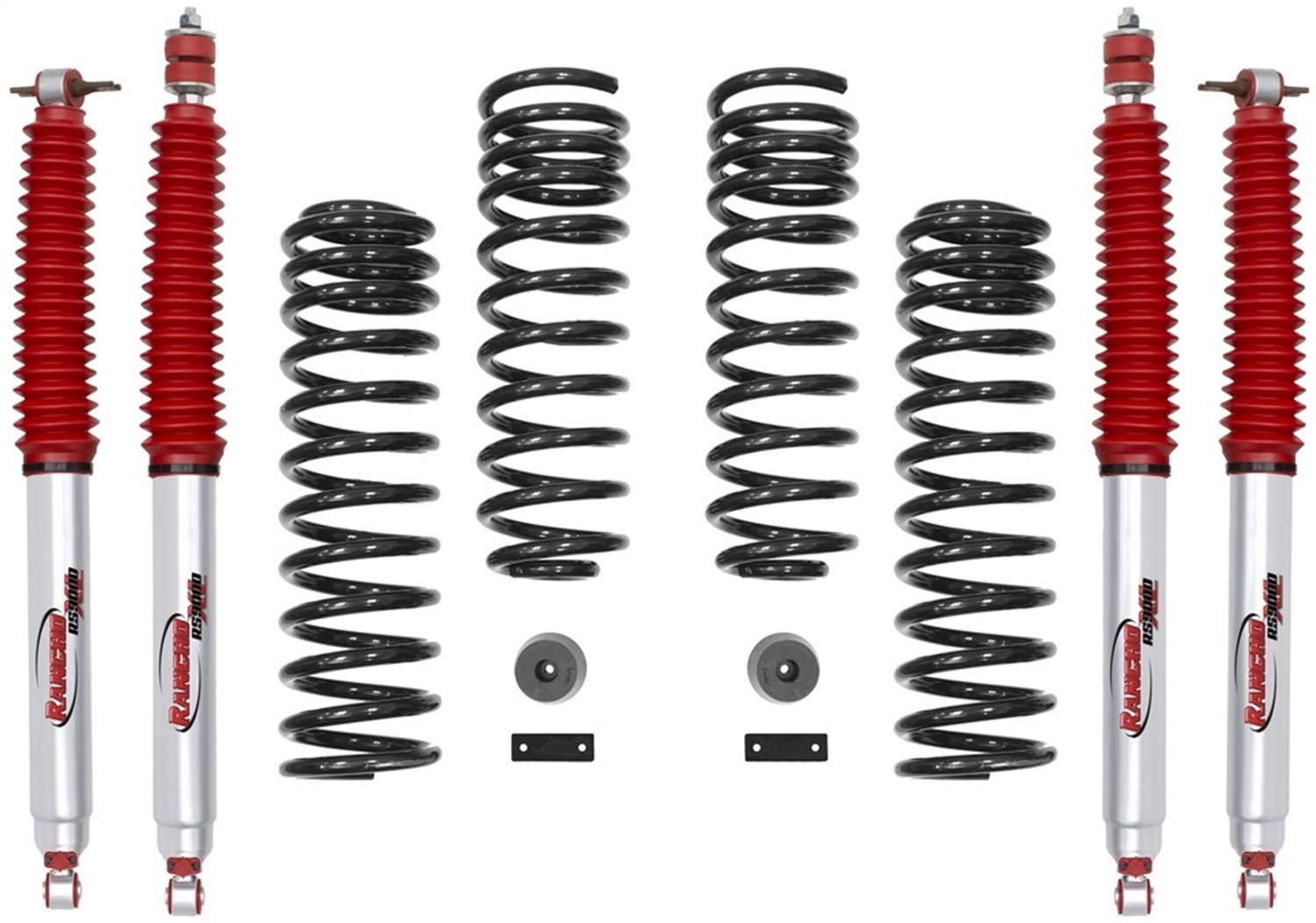 RS66119BR9 Front and Rear Suspension Lift Kit, Lift Amount: 2 in. Front/2 in. Rear