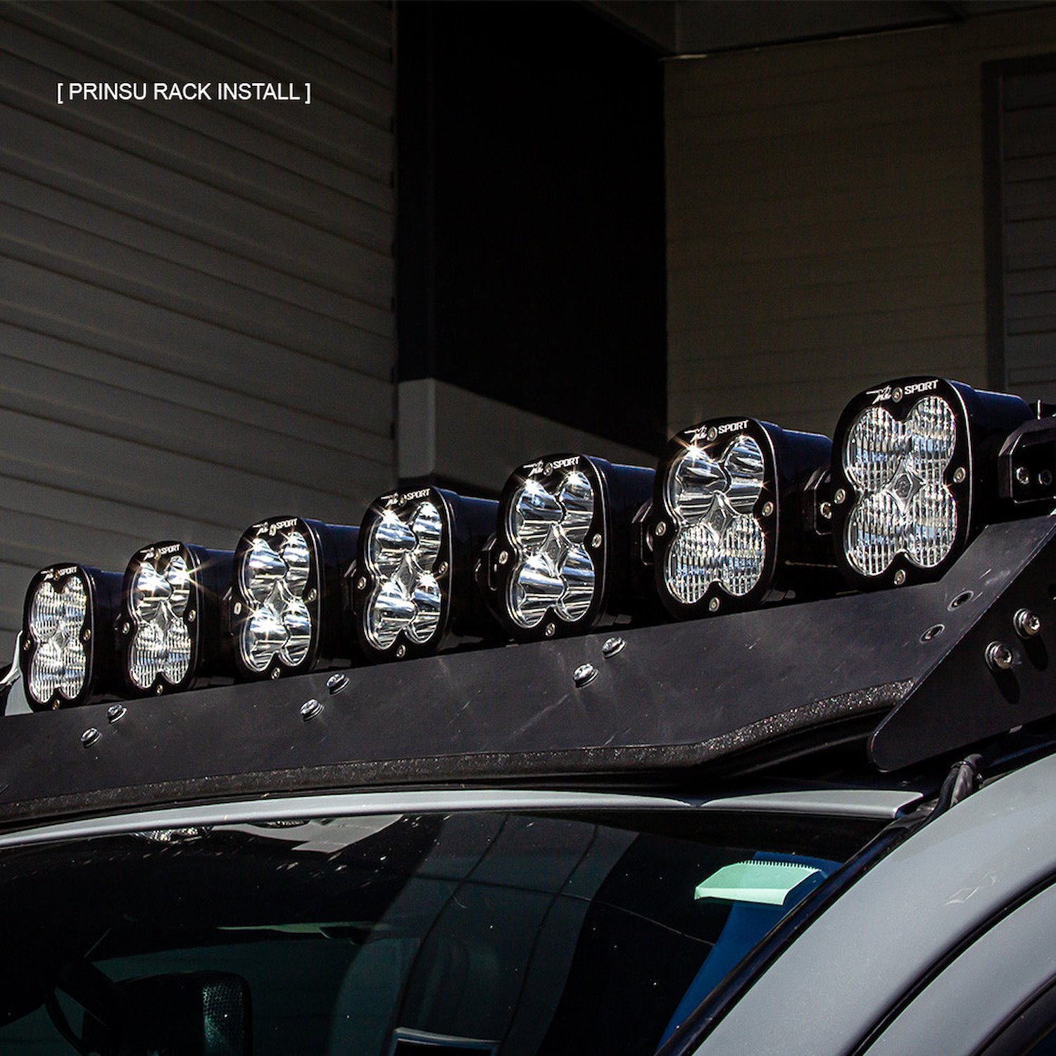 XL Linkable Roof Light Bar Kit For Prinsu Rack Fits Select 2005-2022 Toyota Models
